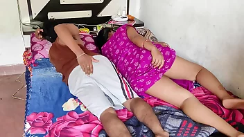 Blue Film Indian Sex Videos: A young Indian boy indulges in solo play in his parents' bedroom